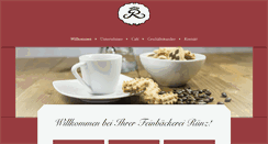 Desktop Screenshot of feinbaecker-ruenz.de